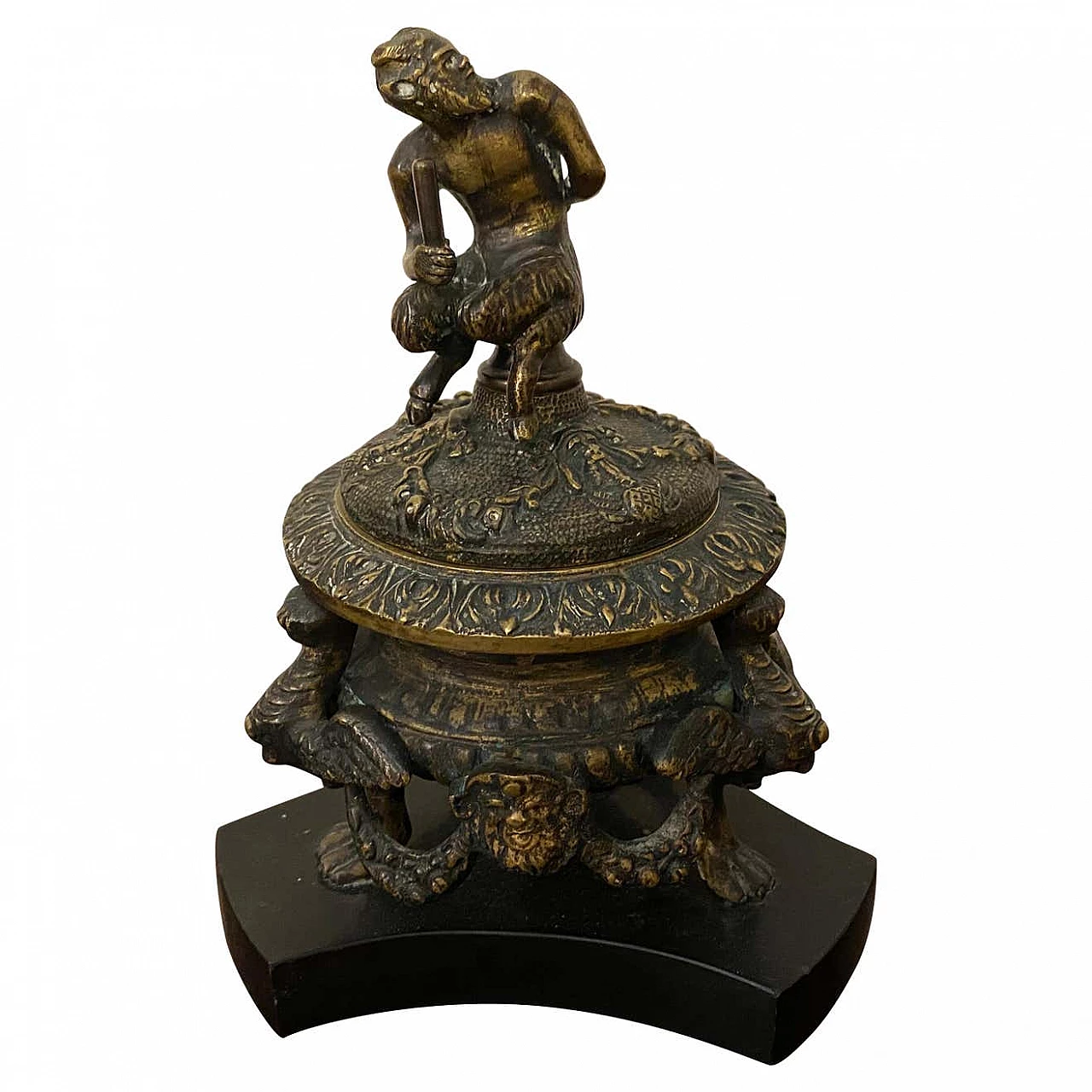 Inkwell in bronze, 19th century 1355126
