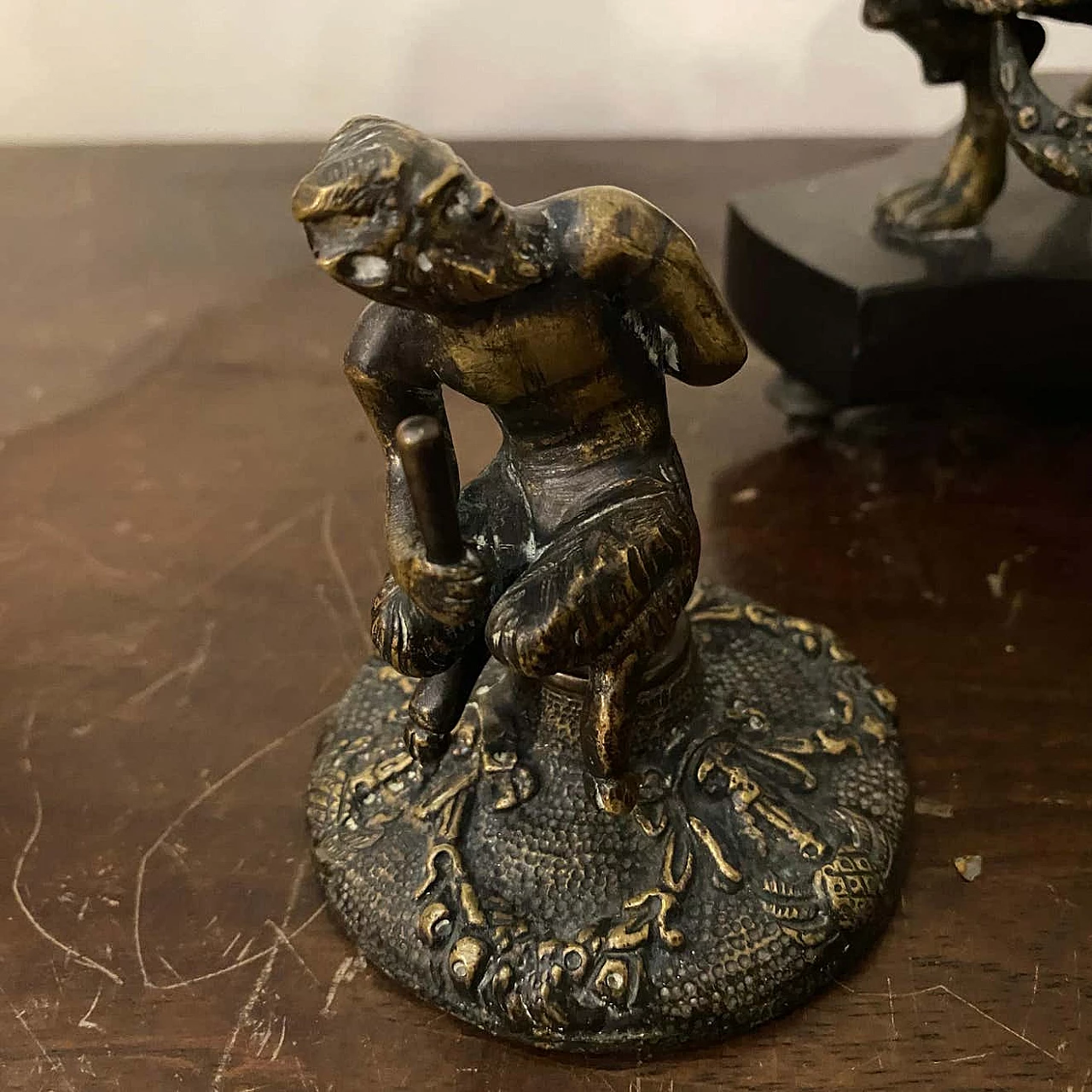 Calamaio in bronzo, '800 1355131