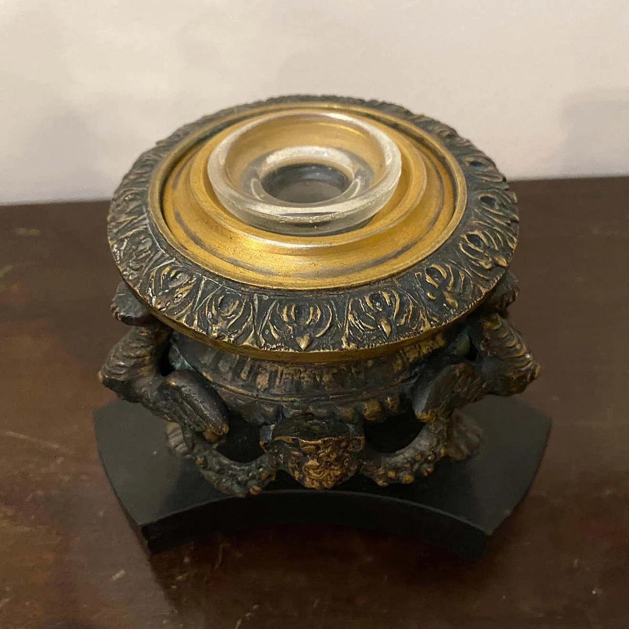 Inkwell in bronze, 19th century 1355133