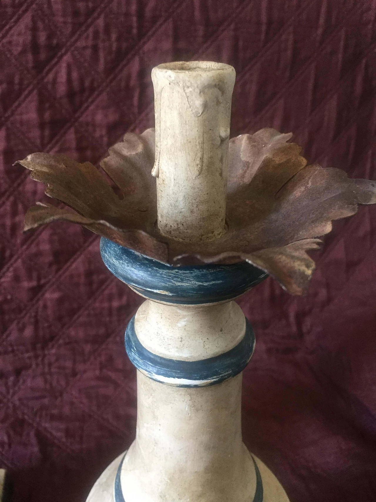 Pair of torchers in wood, 30s 1355311