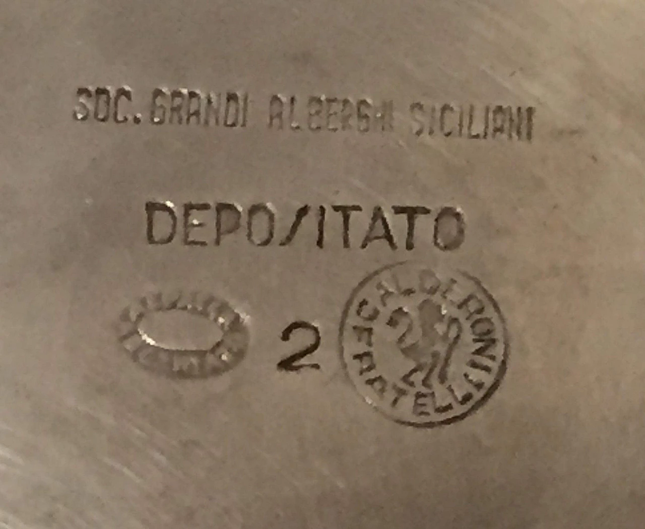 Zuppiera Art Deco in argento placcato di Gio Ponti per Fratelli Calderoni, anni '30 1355335