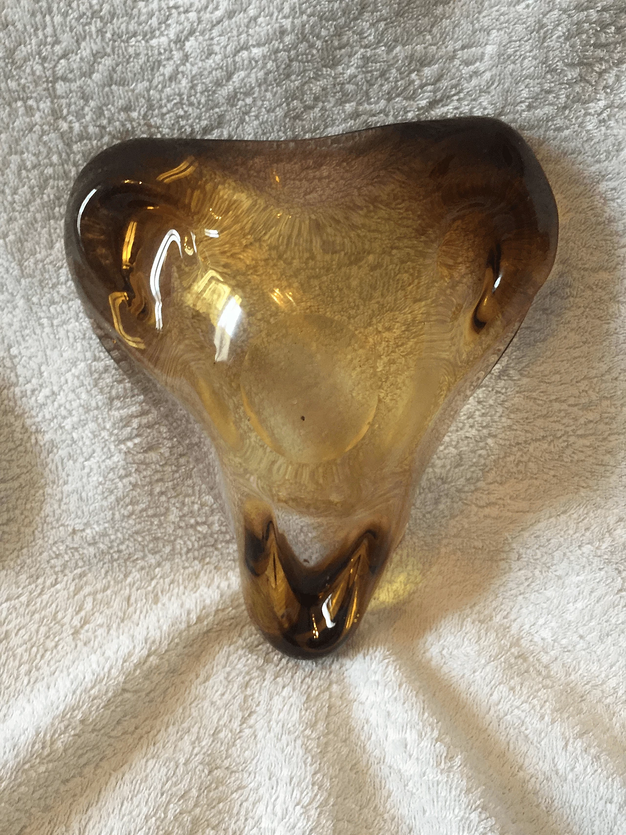 Posacenere in vetro Sommerso di Murano di Seguso, anni '70 1355337