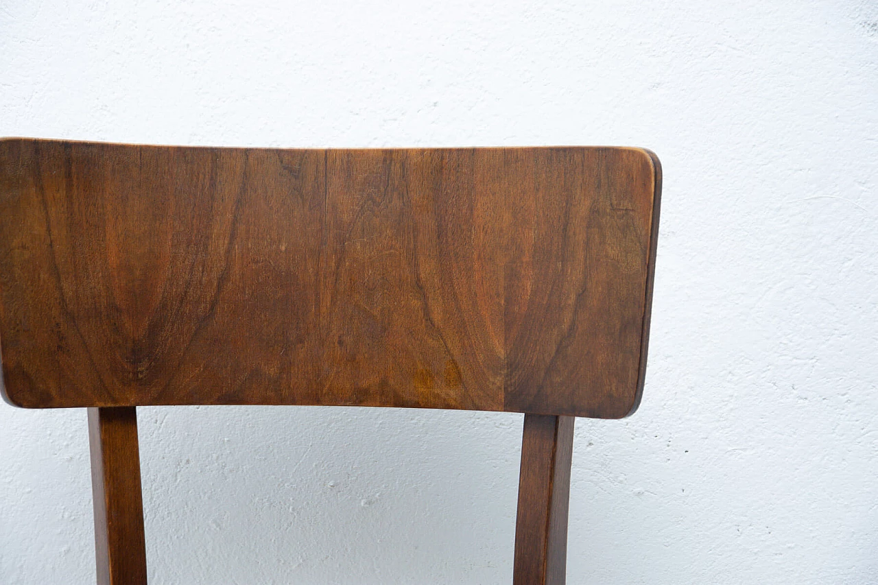 3 Sedie in noce di Ton, anni '50 1355487