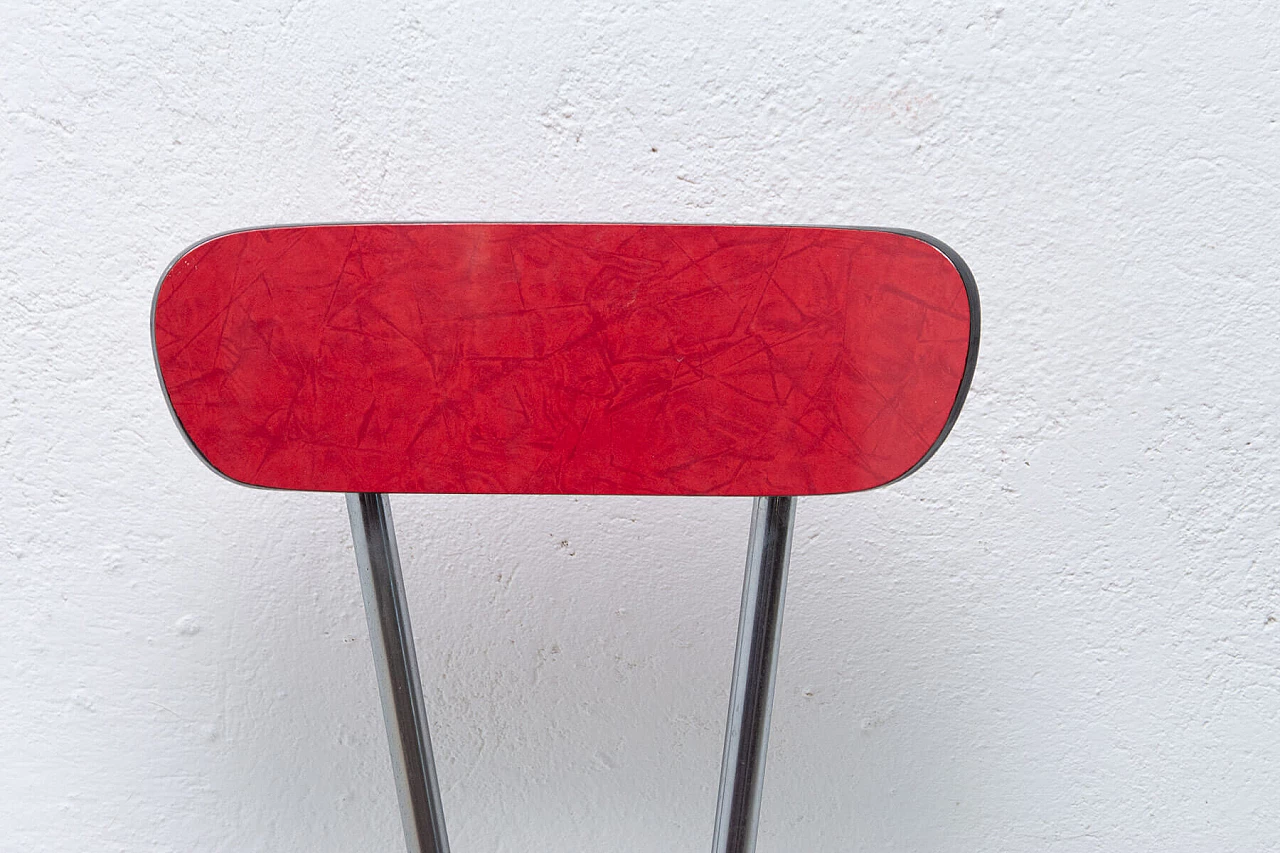 Coppia di sedie in formica e acciaio cromato, anni '60 1355600