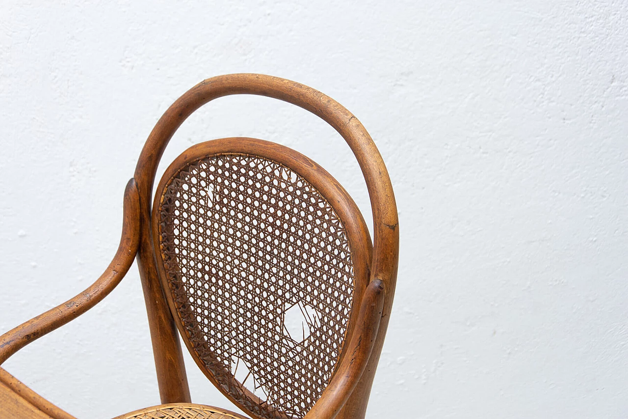Seggiolone per bambini di Gebruder Thonet, inizio '900 1355614