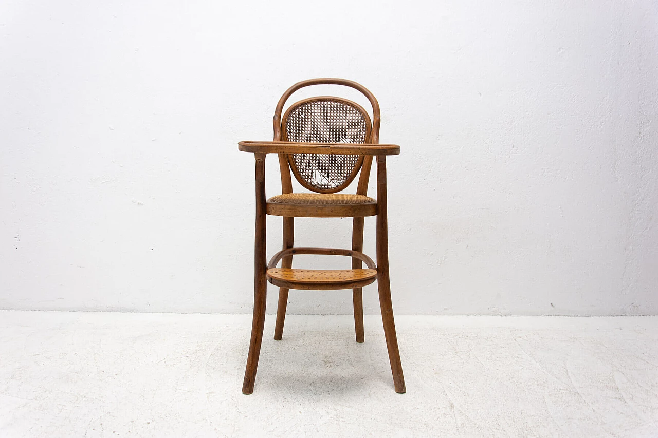 Seggiolone per bambini di Gebruder Thonet, inizio '900 1355623