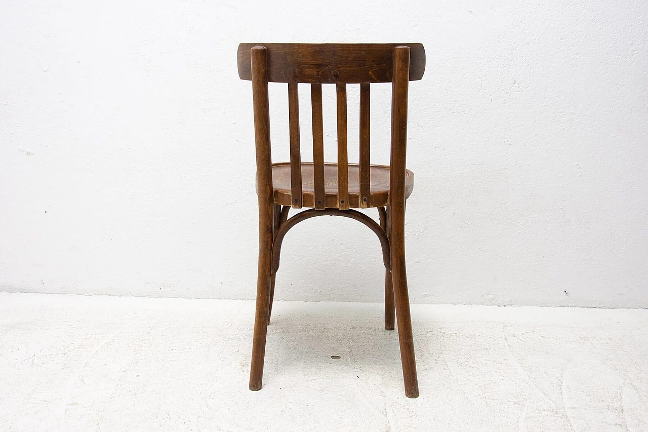 Sedia in faggio curvato di Thonet, anni '50 1355649