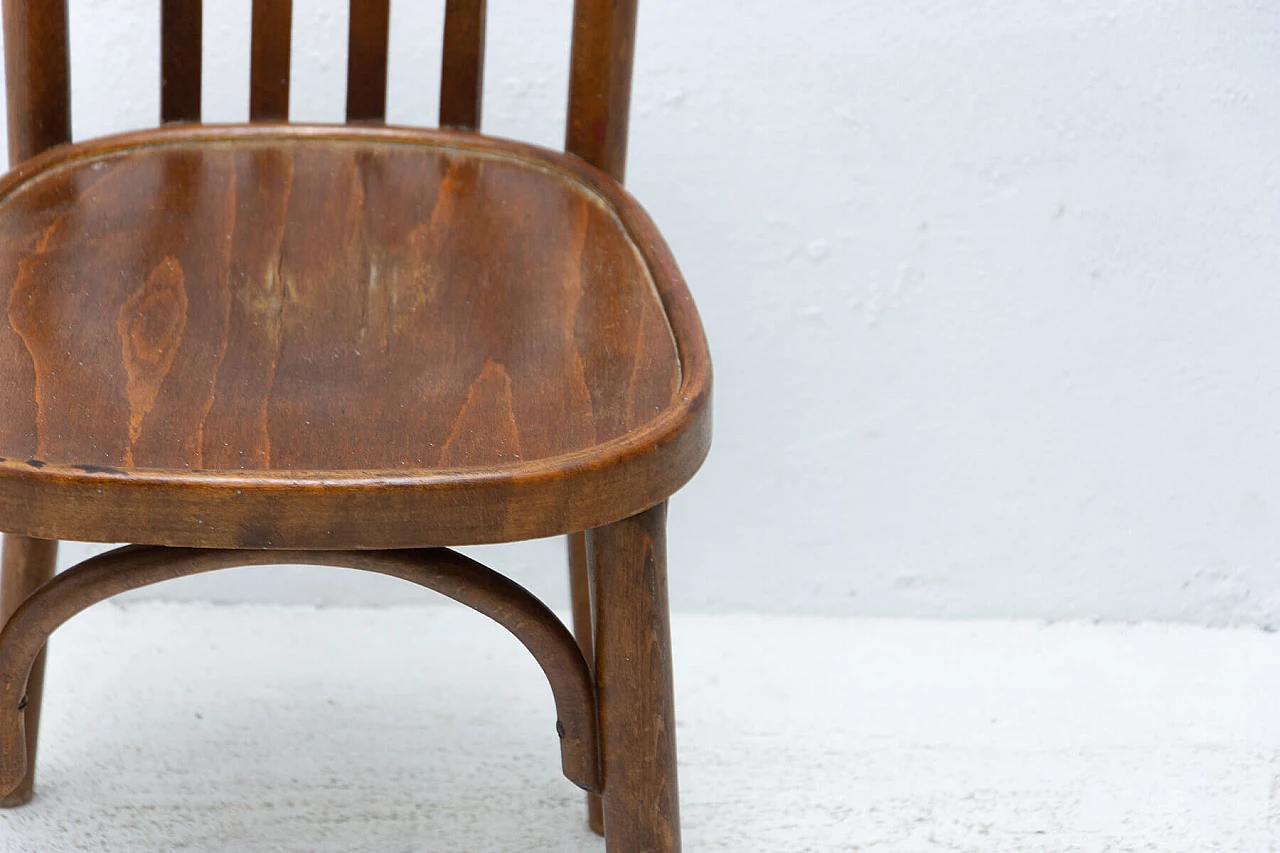 Sedia in faggio curvato di Thonet, anni '50 1355655