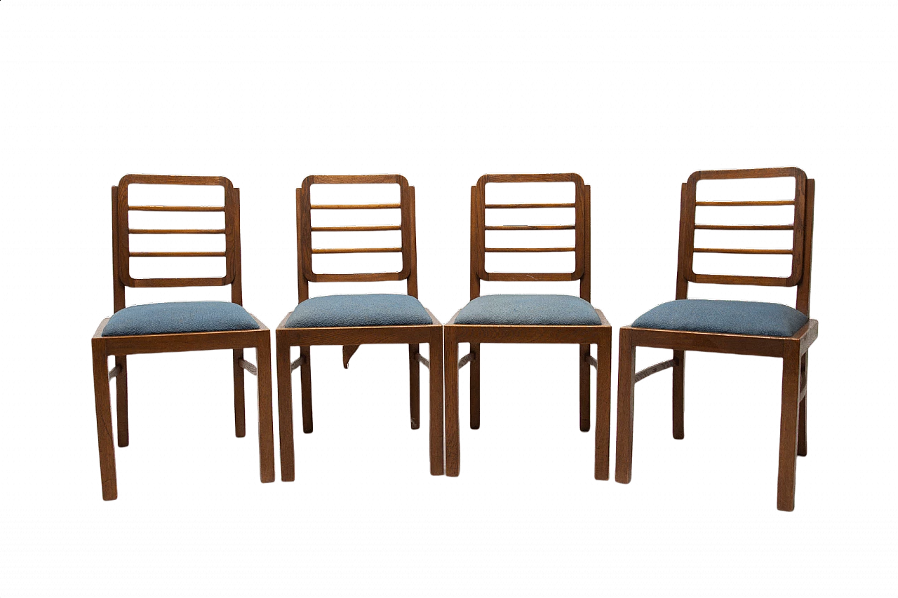 4 Art Deco dining chairs, 1930s 1355662