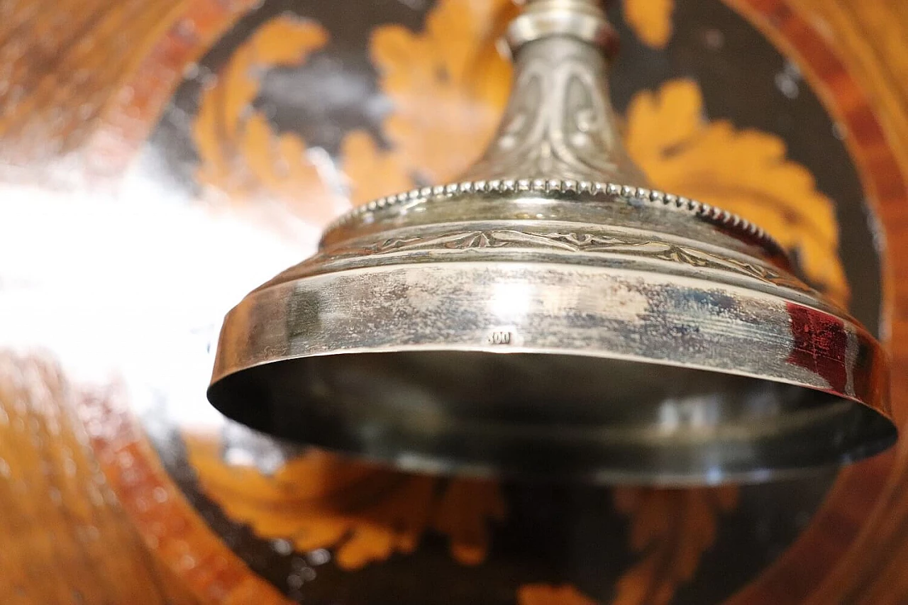 Calice in argento 800 cesellato, anni '30 1356688