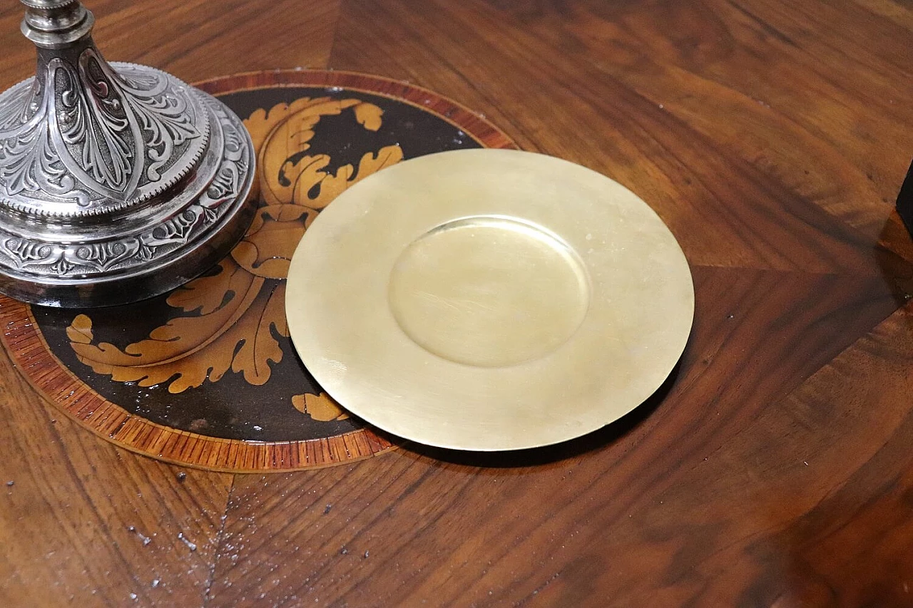 Calice in argento 800 cesellato, anni '30 1356689