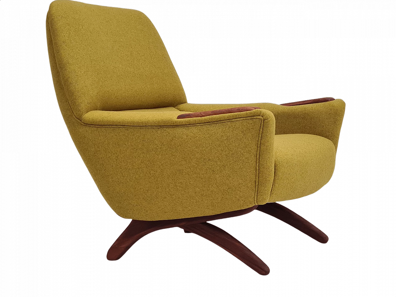 Danish armchair by Leif Hansen, 1960s 1356989