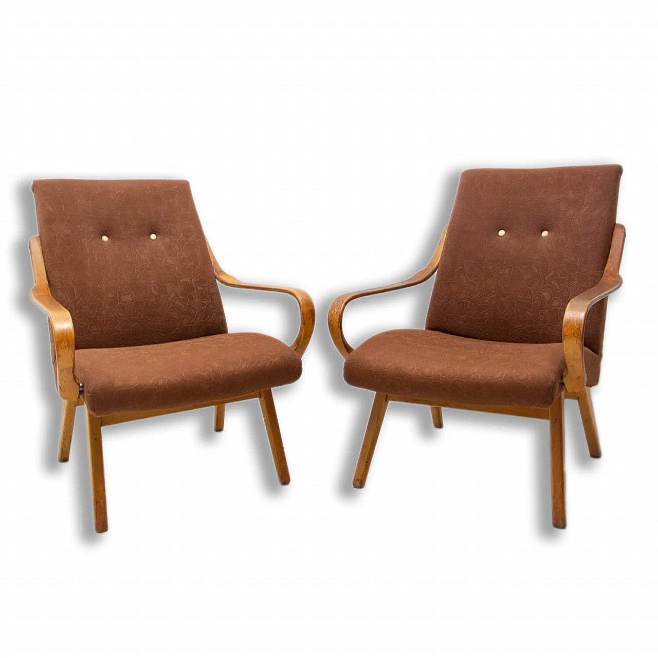 Pair of armchairs by Jaroslav Šmídek for Jitona, 1960s 1357053