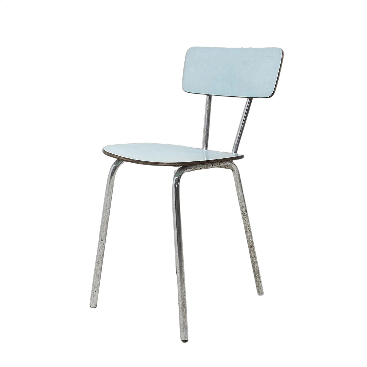 Sedia in formica e acciaio cromato, anni '60 1357383