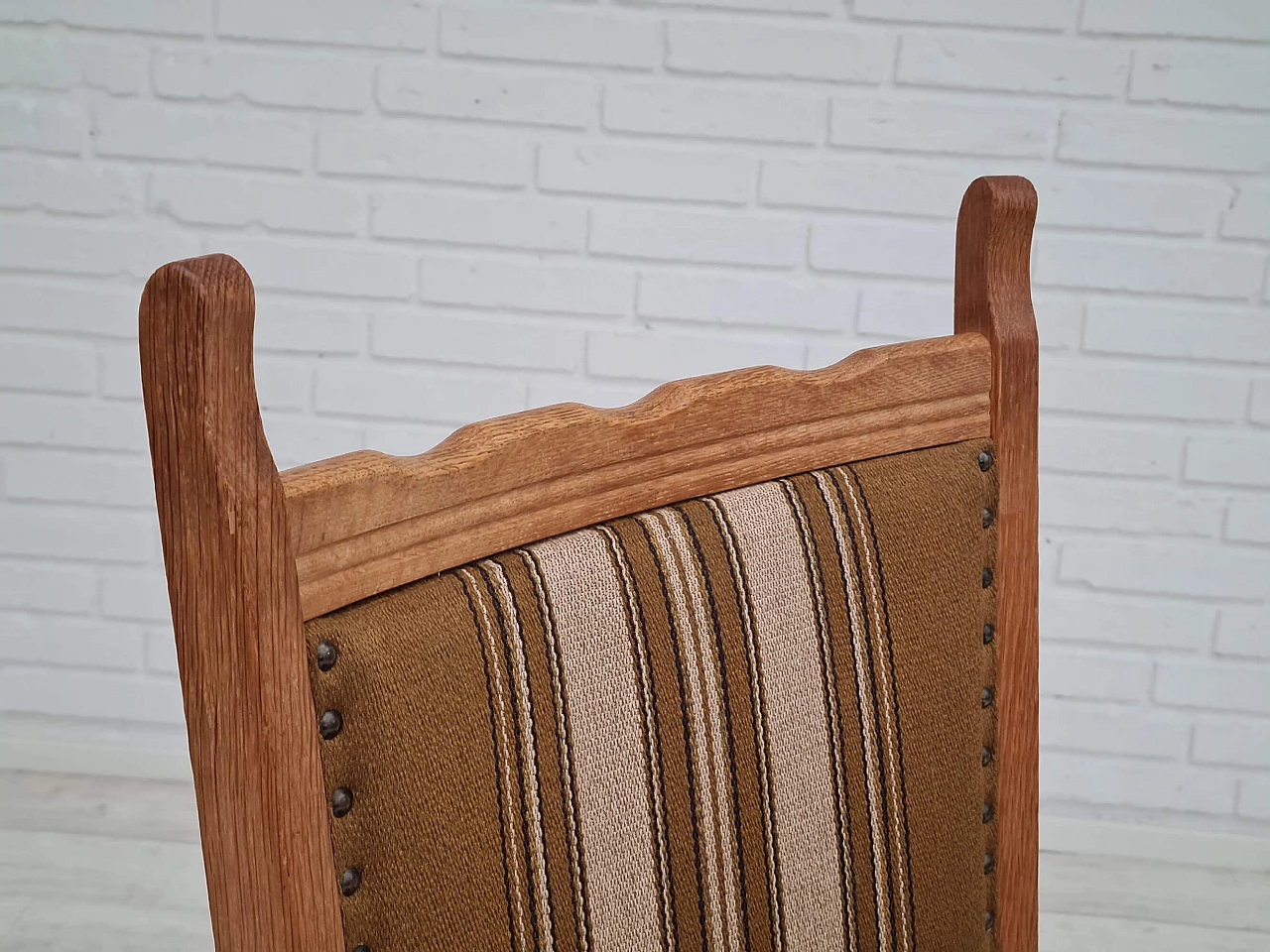 6 Danish oak chairs in the style of Henning Kjærnulf, 1960s 1357433