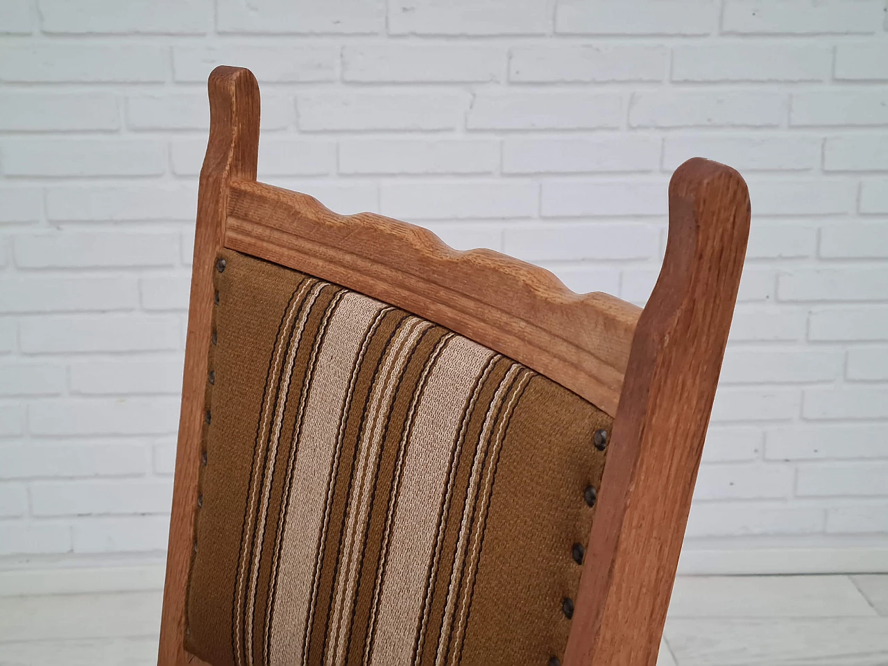 6 Danish oak chairs in the style of Henning Kjærnulf, 1960s 1357436