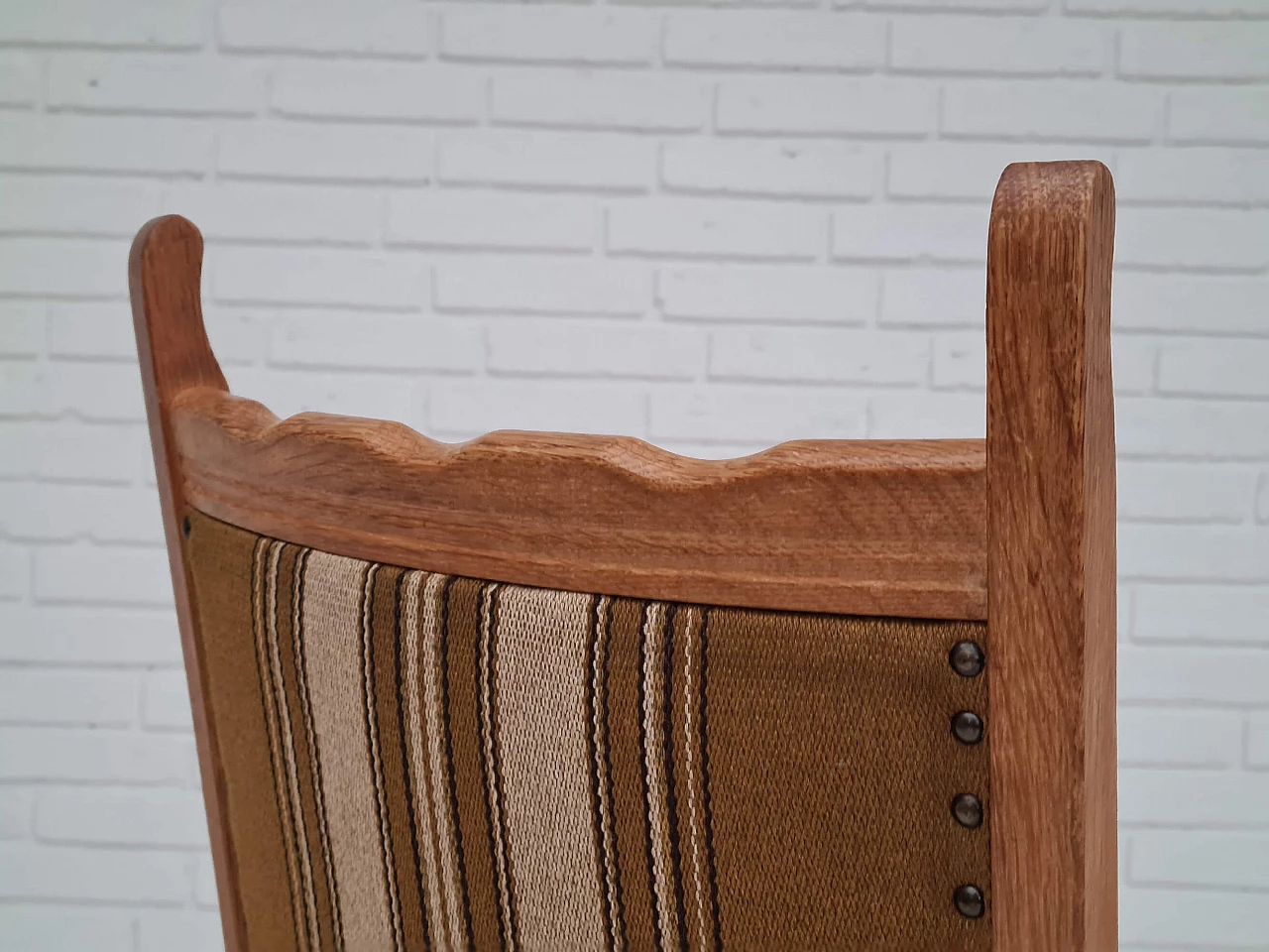 6 Danish oak chairs in the style of Henning Kjærnulf, 1960s 1357445