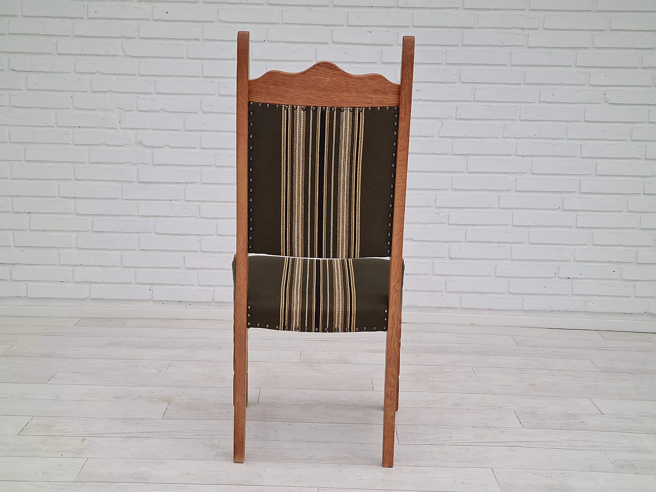 6 Danish high-backed chairs in the style of Henning Kjærnulf, 1960s 1357453