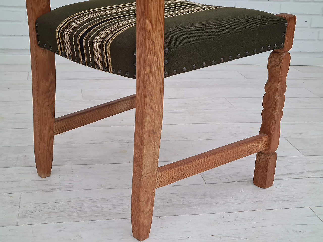 6 Danish high-backed chairs in the style of Henning Kjærnulf, 1960s 1357455