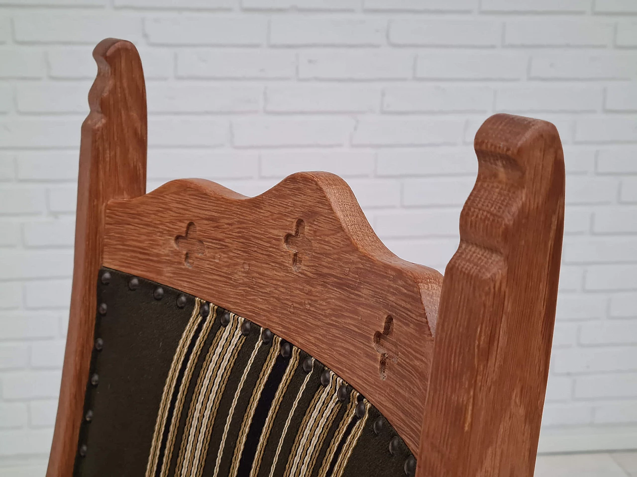 6 Danish high-backed chairs in the style of Henning Kjærnulf, 1960s 1357457