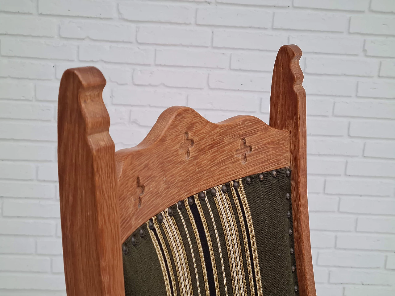 6 Danish high-backed chairs in the style of Henning Kjærnulf, 1960s 1357463