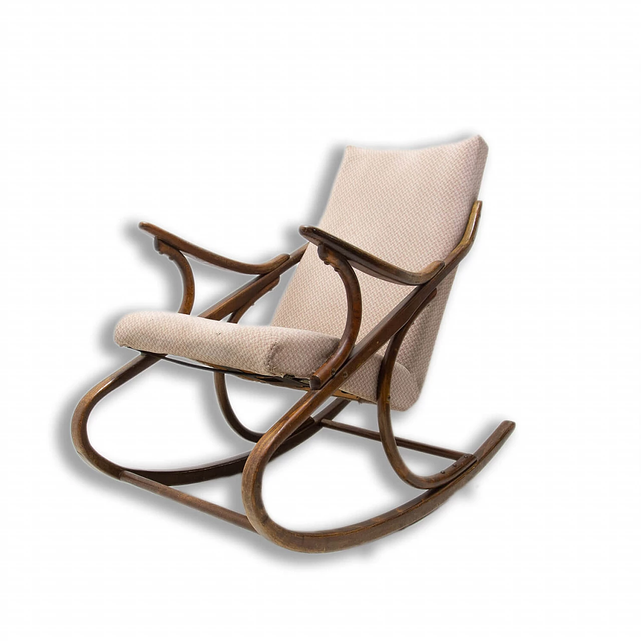 Bentwood rocking chair by Ton, 1960s 1357585