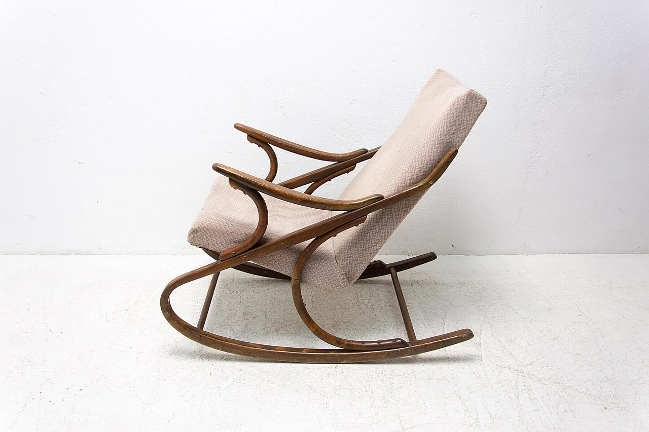 Bentwood rocking chair by Ton, 1960s 1357590