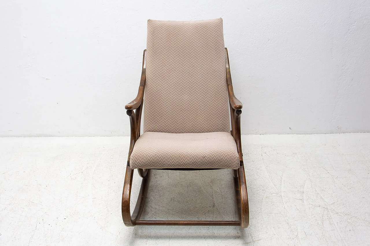 Bentwood rocking chair by Ton, 1960s 1357597