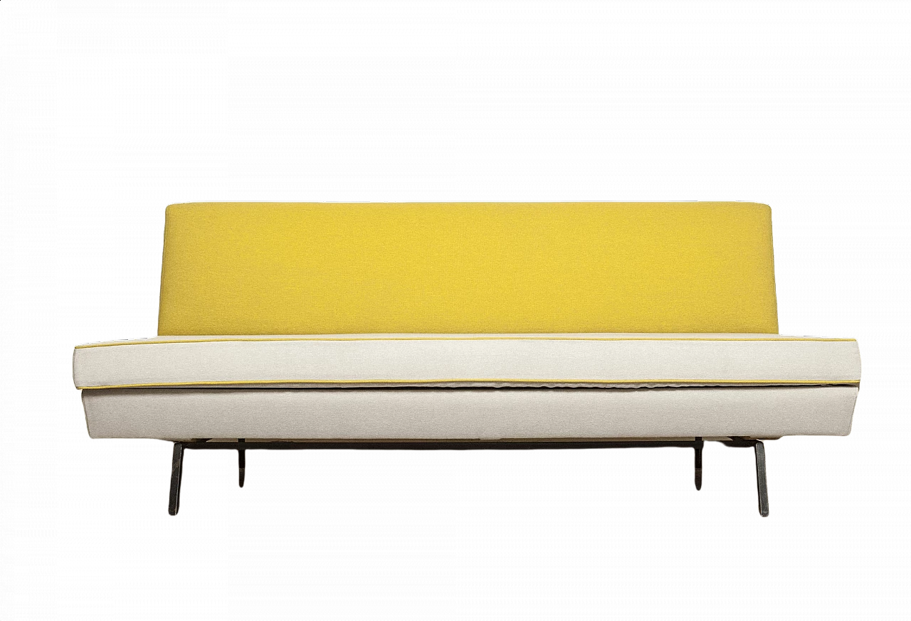 Sofa bed in fabric, 60s 1358503