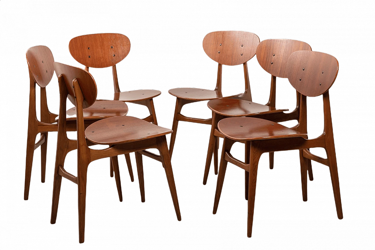 Sedie in teak, anni '50 1358519