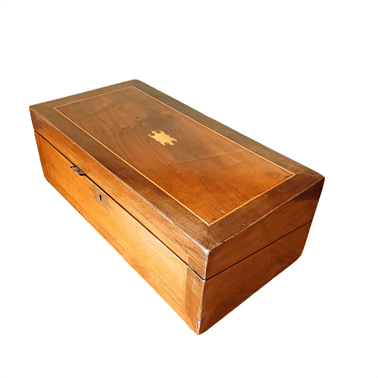 Scrittoio vittoriano da viaggio in noce, '800 1358580