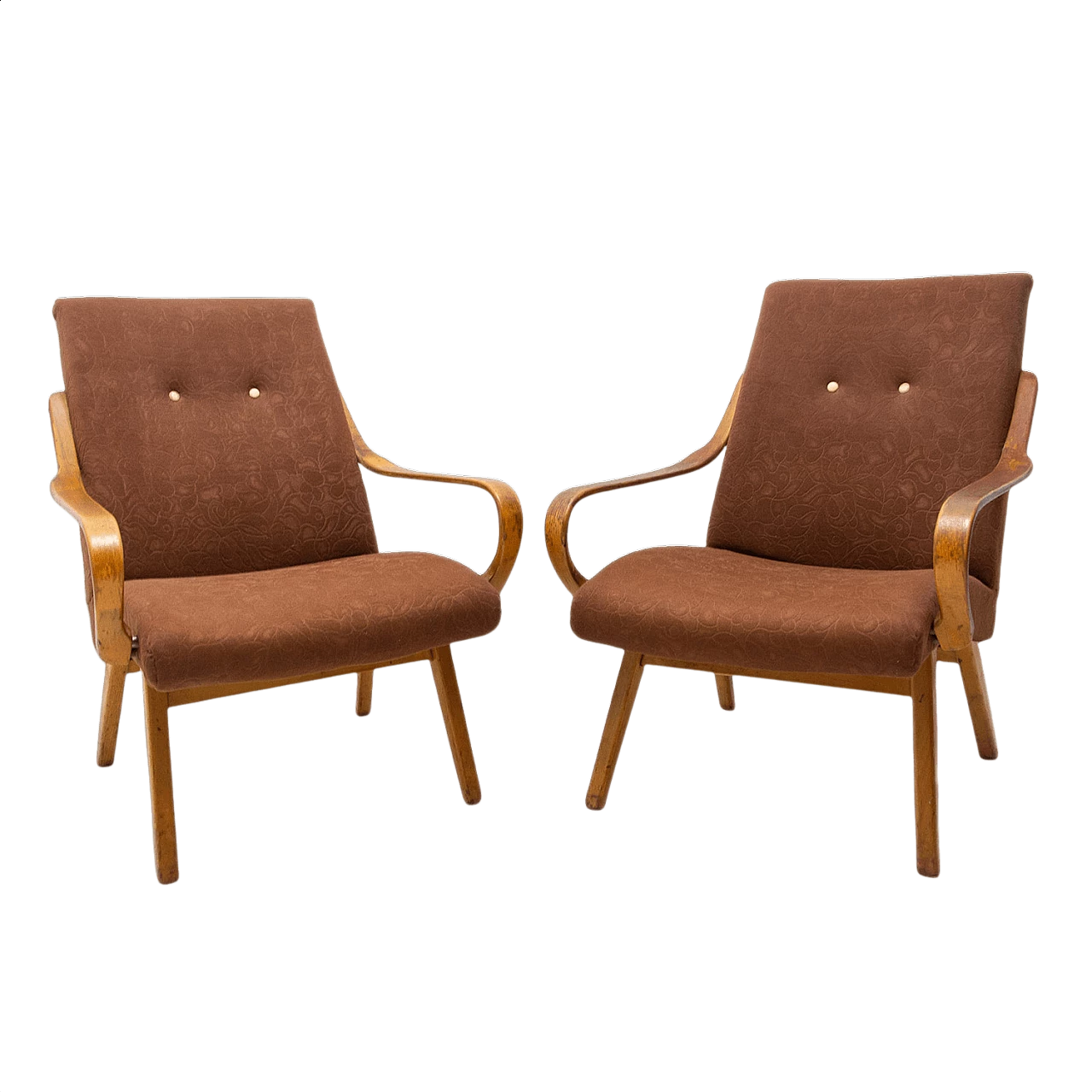 Pair of armchairs by Jaroslav Šmídek for Jitona, 1960s 1358584