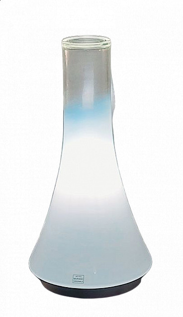 Lovis glass table lamp by Angelo Mangiarotti for Gloria, 1985