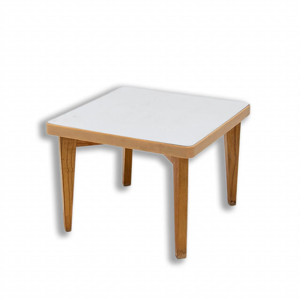 Piccolo tavolino in formica e faggio, anni '60 1359373