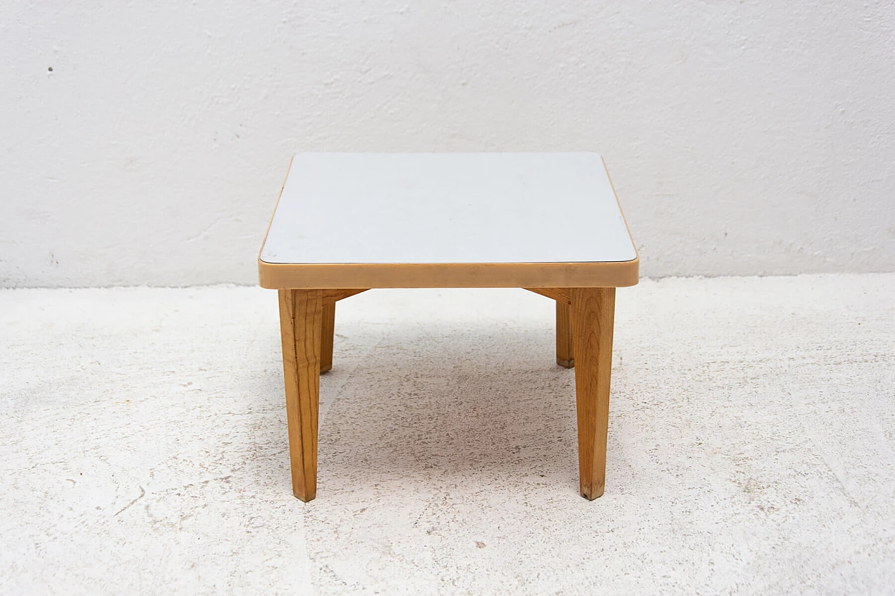 Piccolo tavolino in formica e faggio, anni '60 1359379