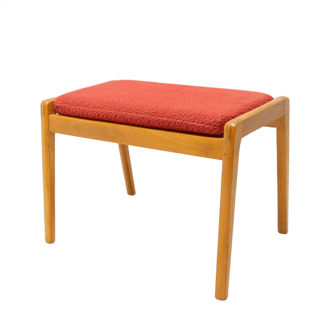 Beech footstool, 1960s 1359381