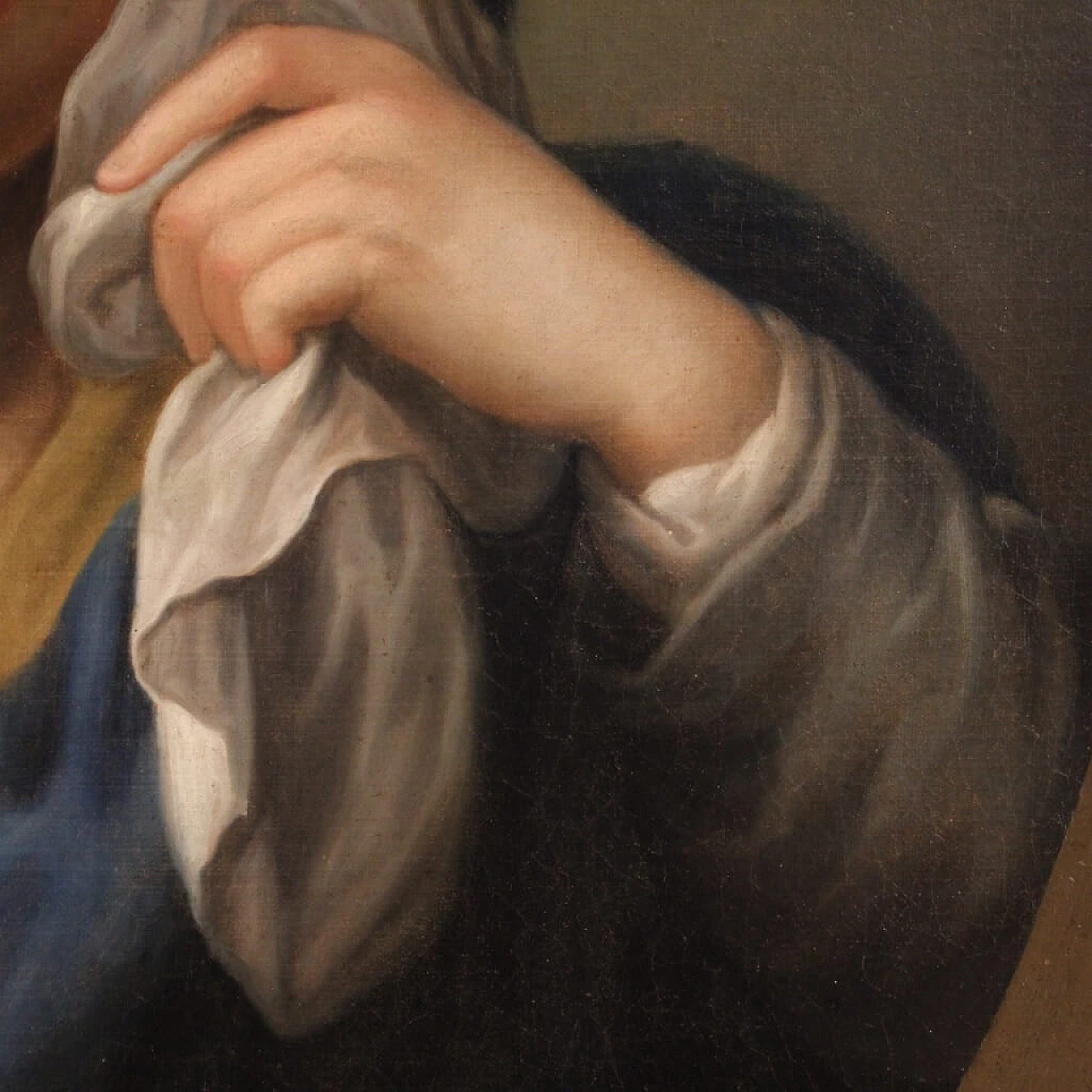 Painting of the Grieving Virgin, oil on canvas, second half of the 18th century 1359393