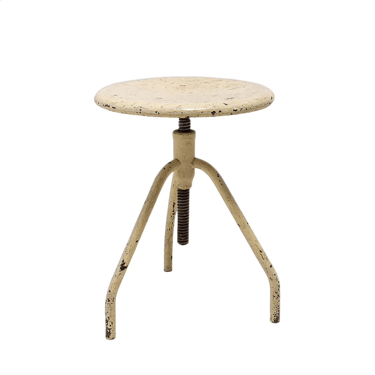 Bauhaus stool in steel and chrome, 1930s 1359441