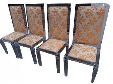4 Plexiglass chairs by Fabianart, 1960s