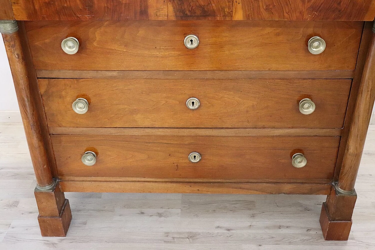 Empire walnut dresser, early 19th century 1361930