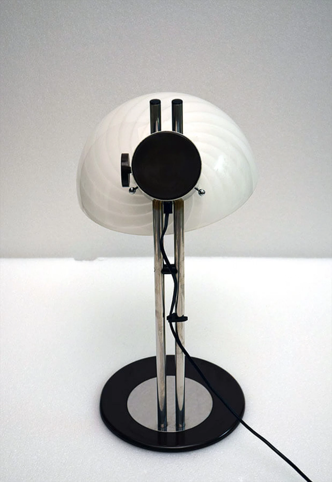 Zonca glass and metal table lamp, 1970s 1361977