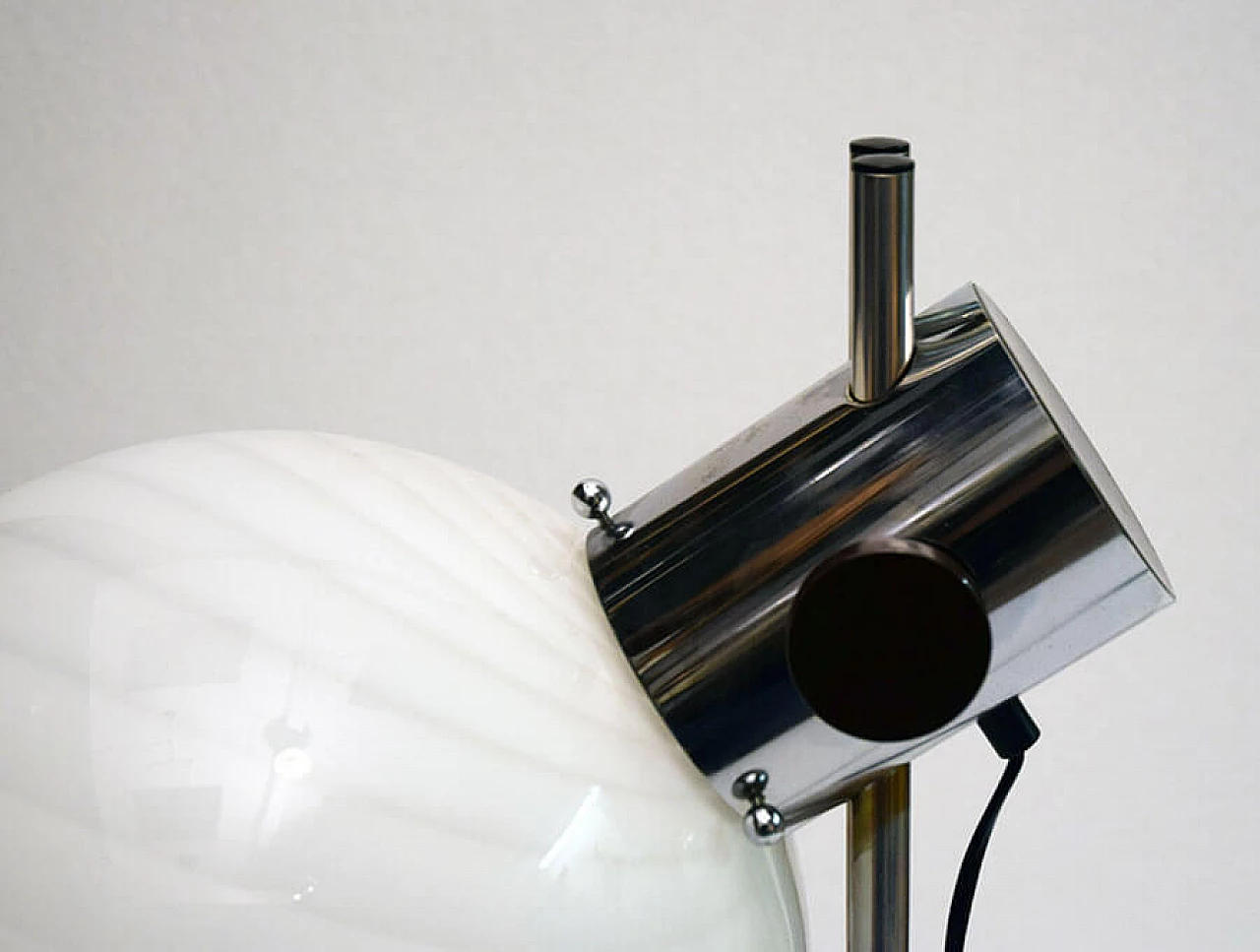 Zonca glass and metal table lamp, 1970s 1361981