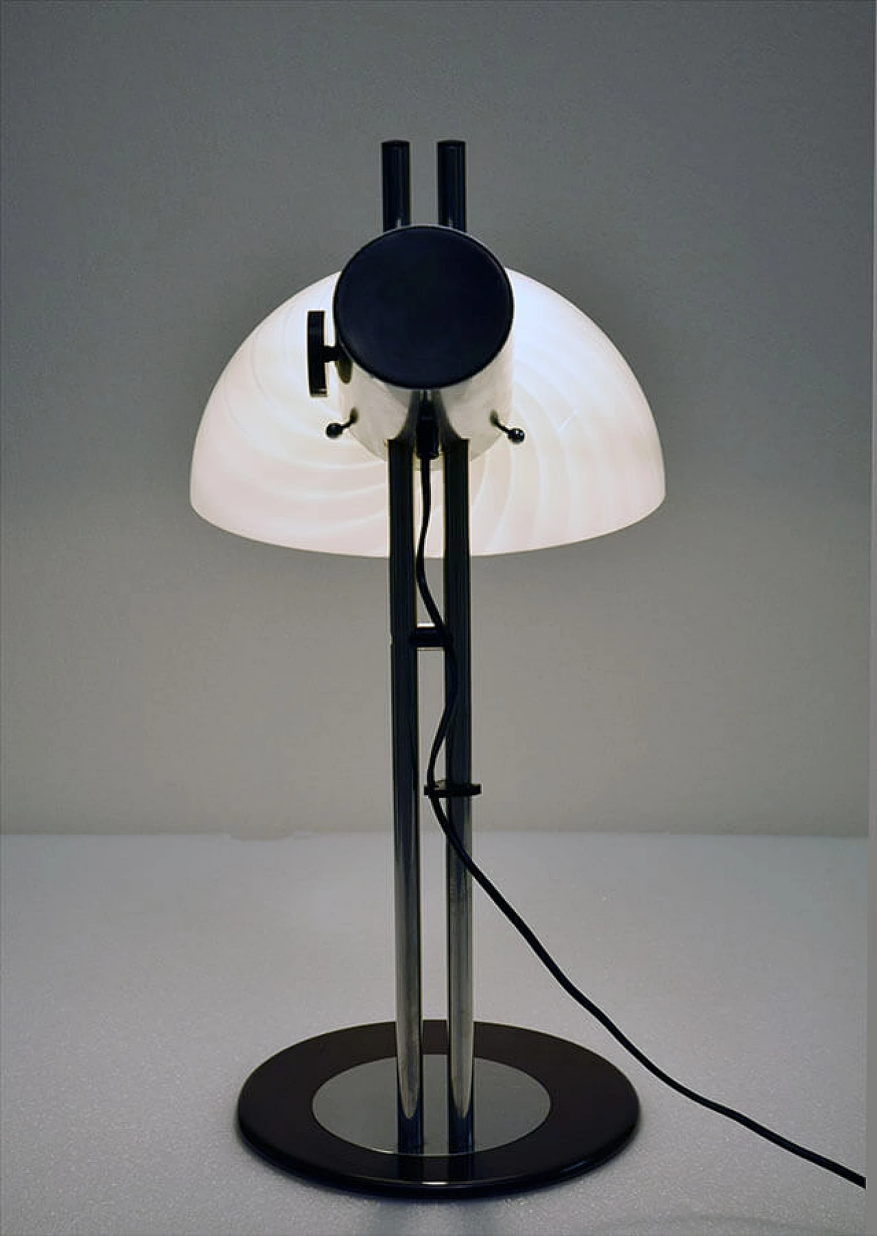 Zonca glass and metal table lamp, 1970s 1361984