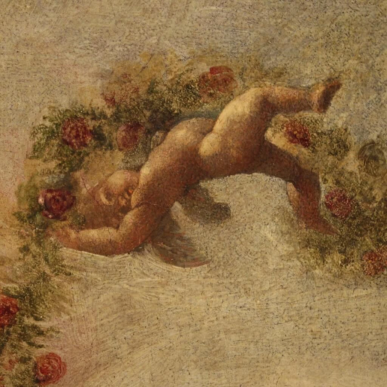 La morte di Adone, dipinto italiano olio su tela, '600 1362580