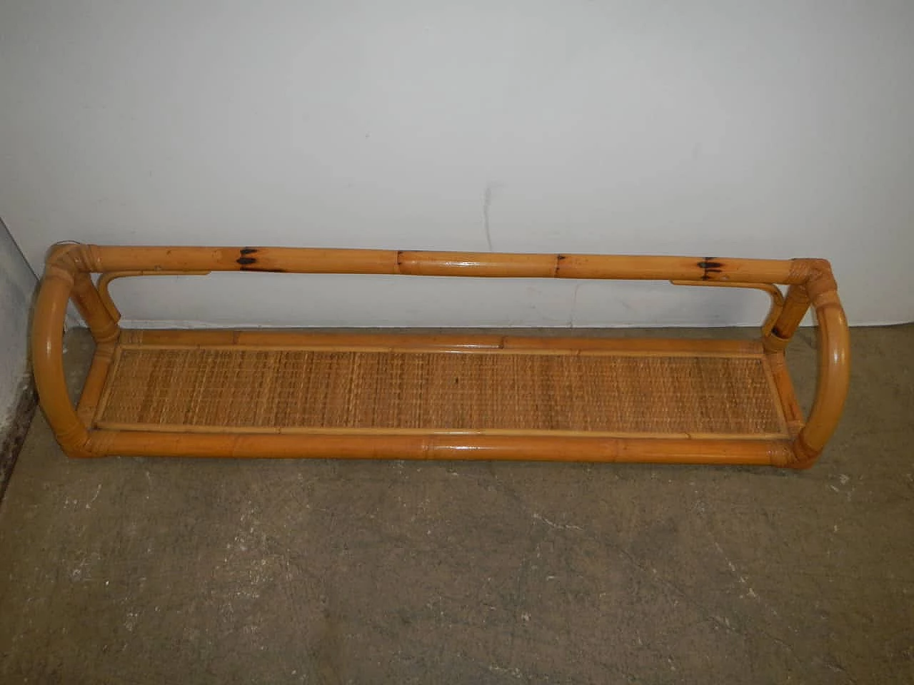 Mensola in bambù, anni '70 1362730