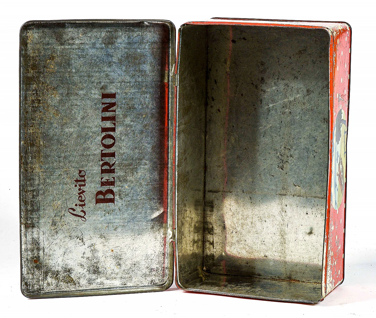 Box in metal by Lievito Bertolini, 50s 1363147