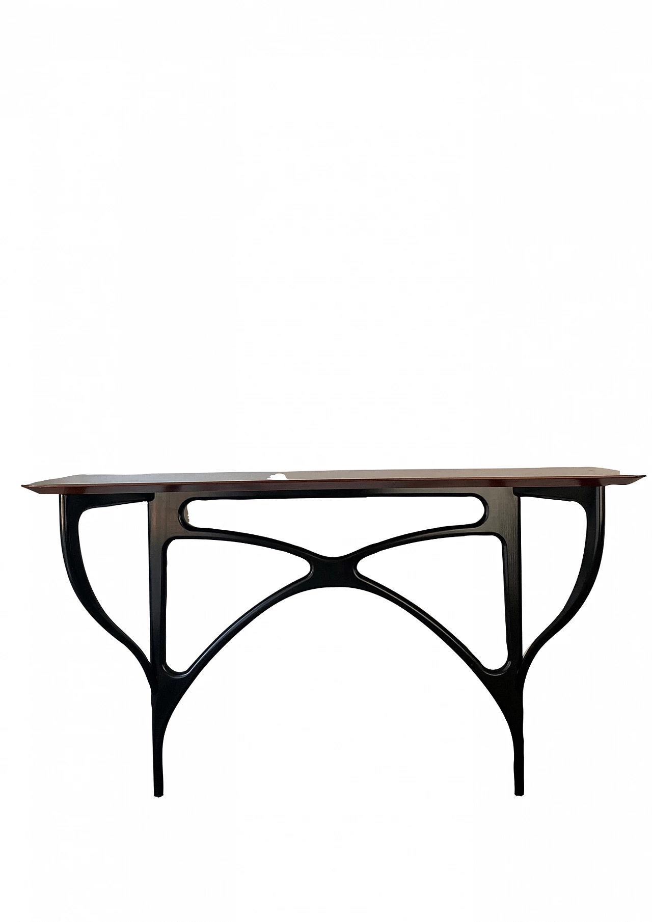 Console table with ebony top by Ico Parisi for Spartaco Brugnoli, 1950s 1363235