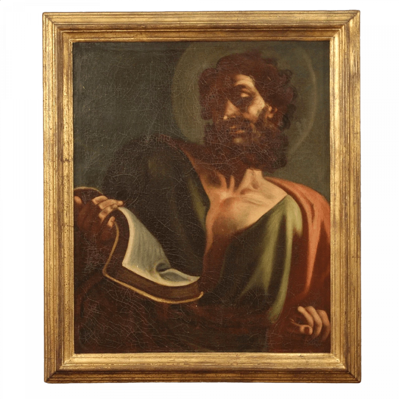 Saint Matthew, oil painting on canvas, 18th century 1363377
