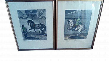 Couple of french paintings, 40s