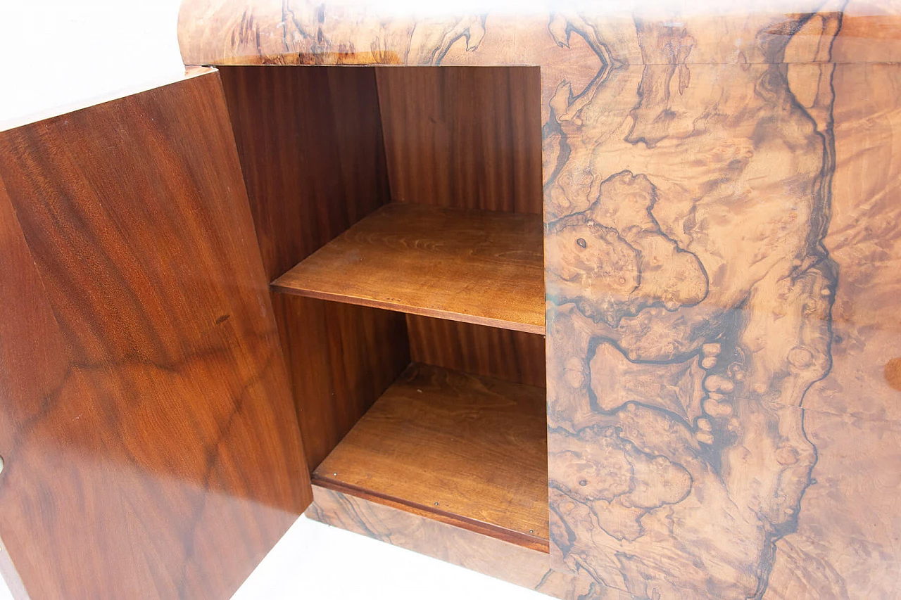 Walnut Art Deco sofa, 1930s 1363975